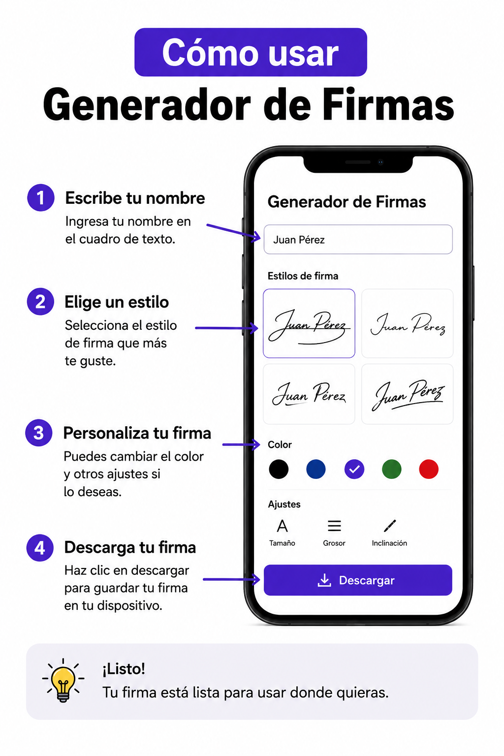 firmas ideas